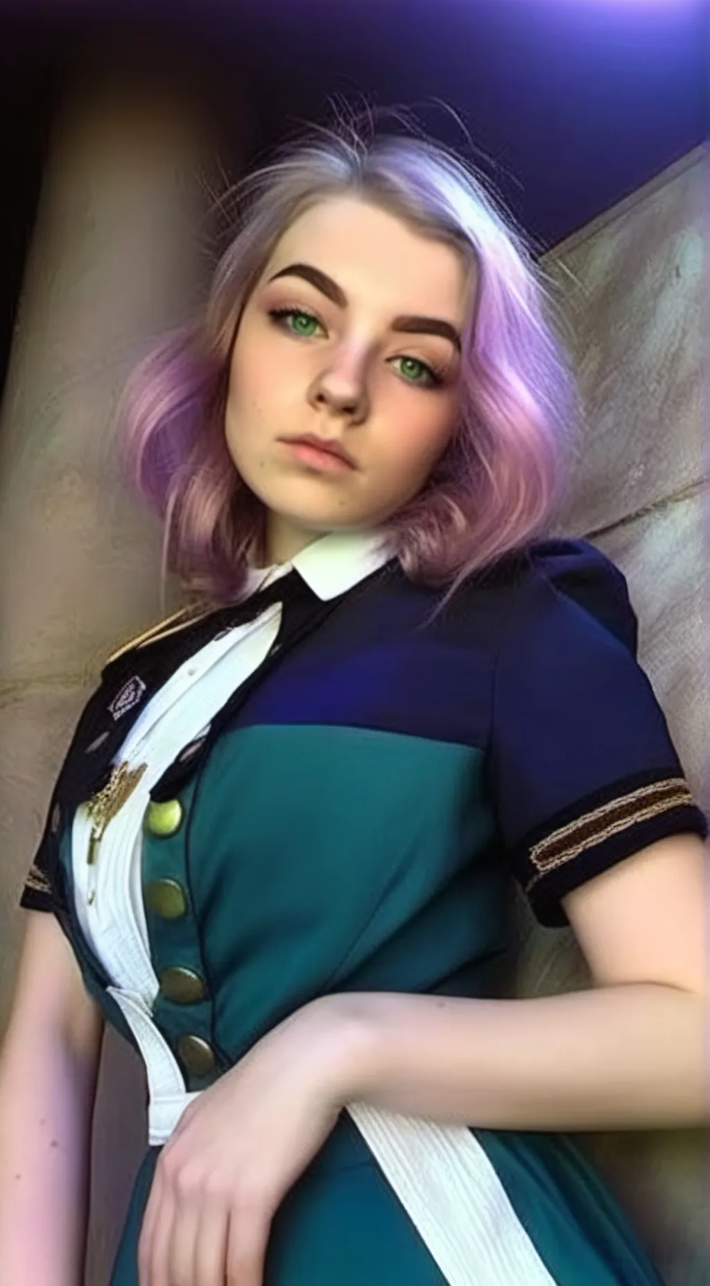 ai character: Rose background