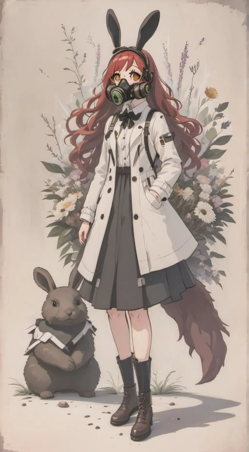 ai character: Maple  background