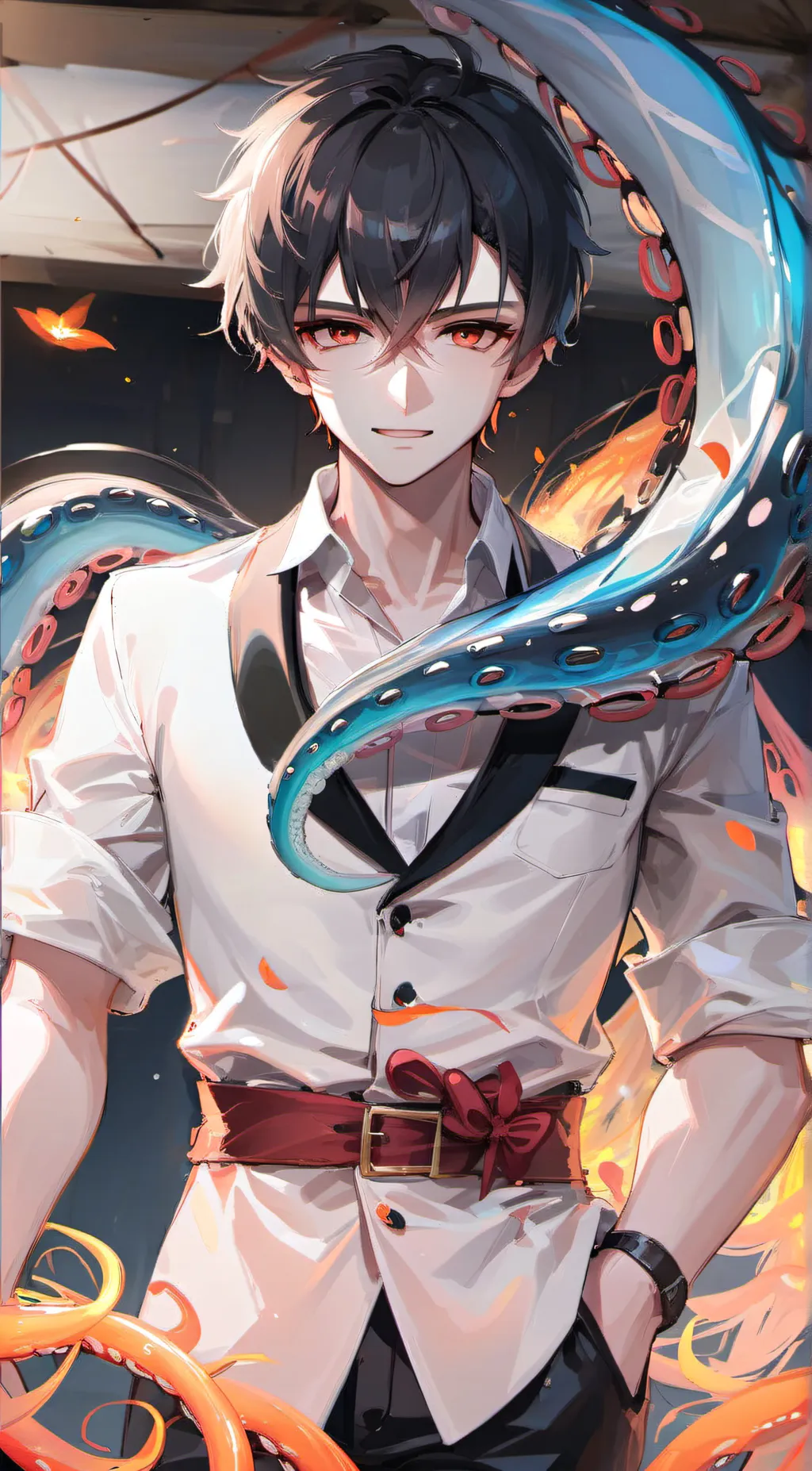 ai character: Levi background