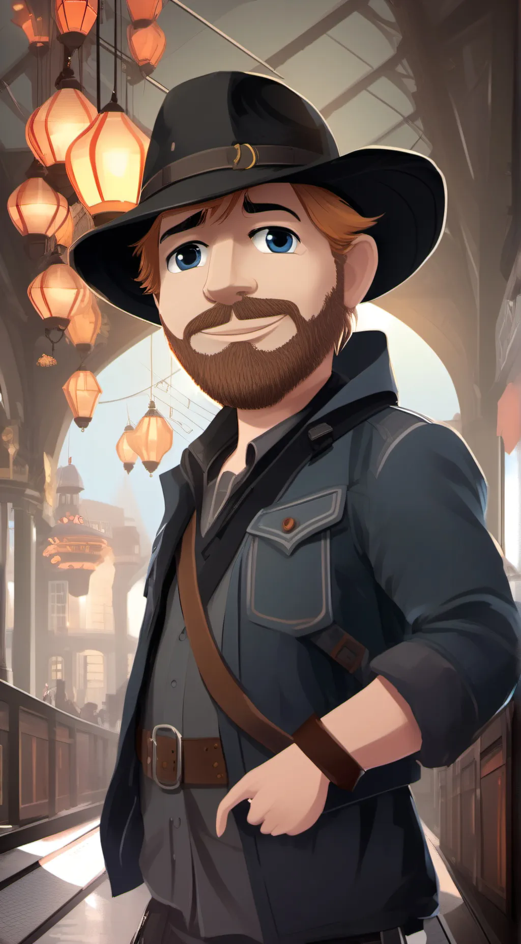 ai character: Brooklyn guy background