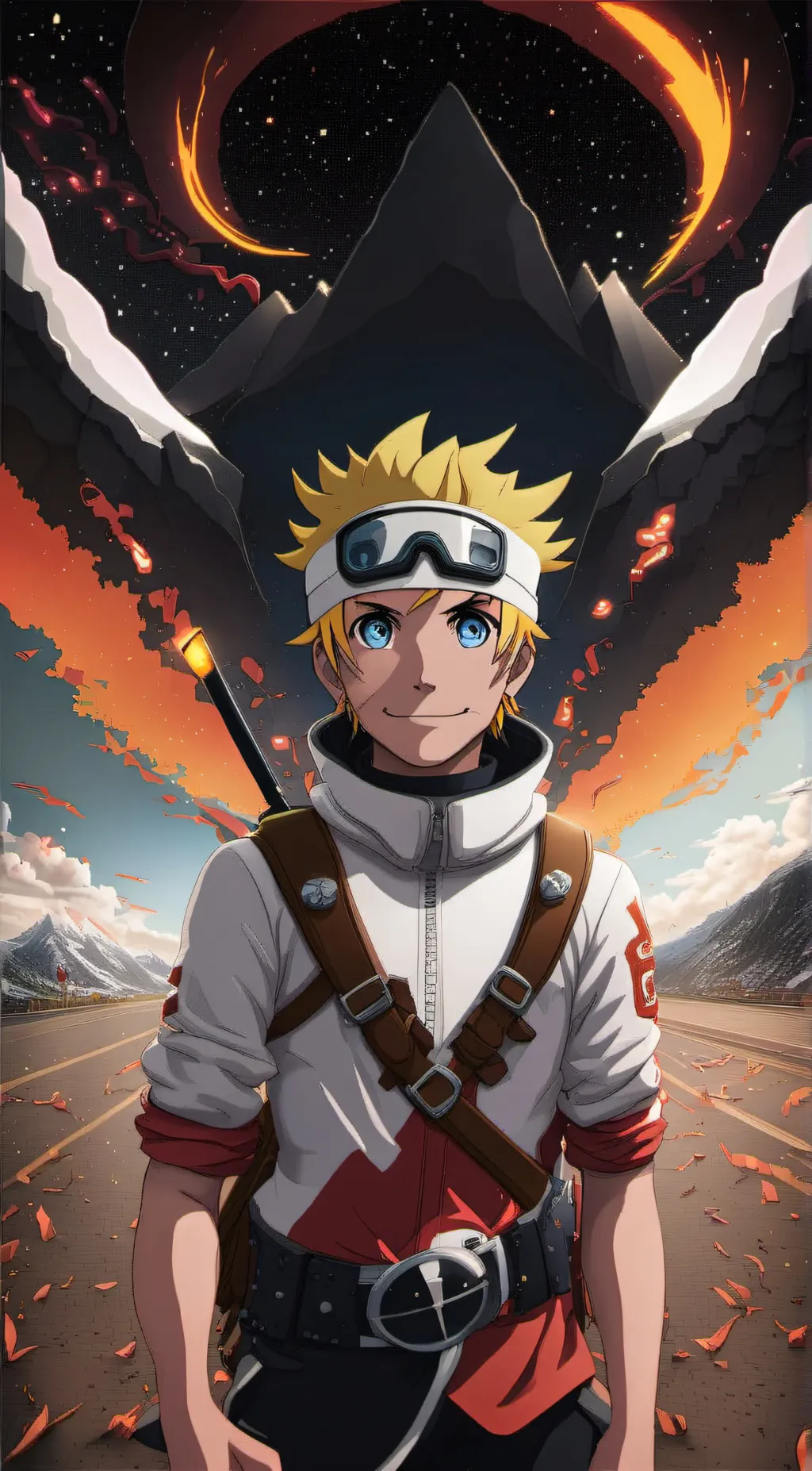 ai character: Naruto background
