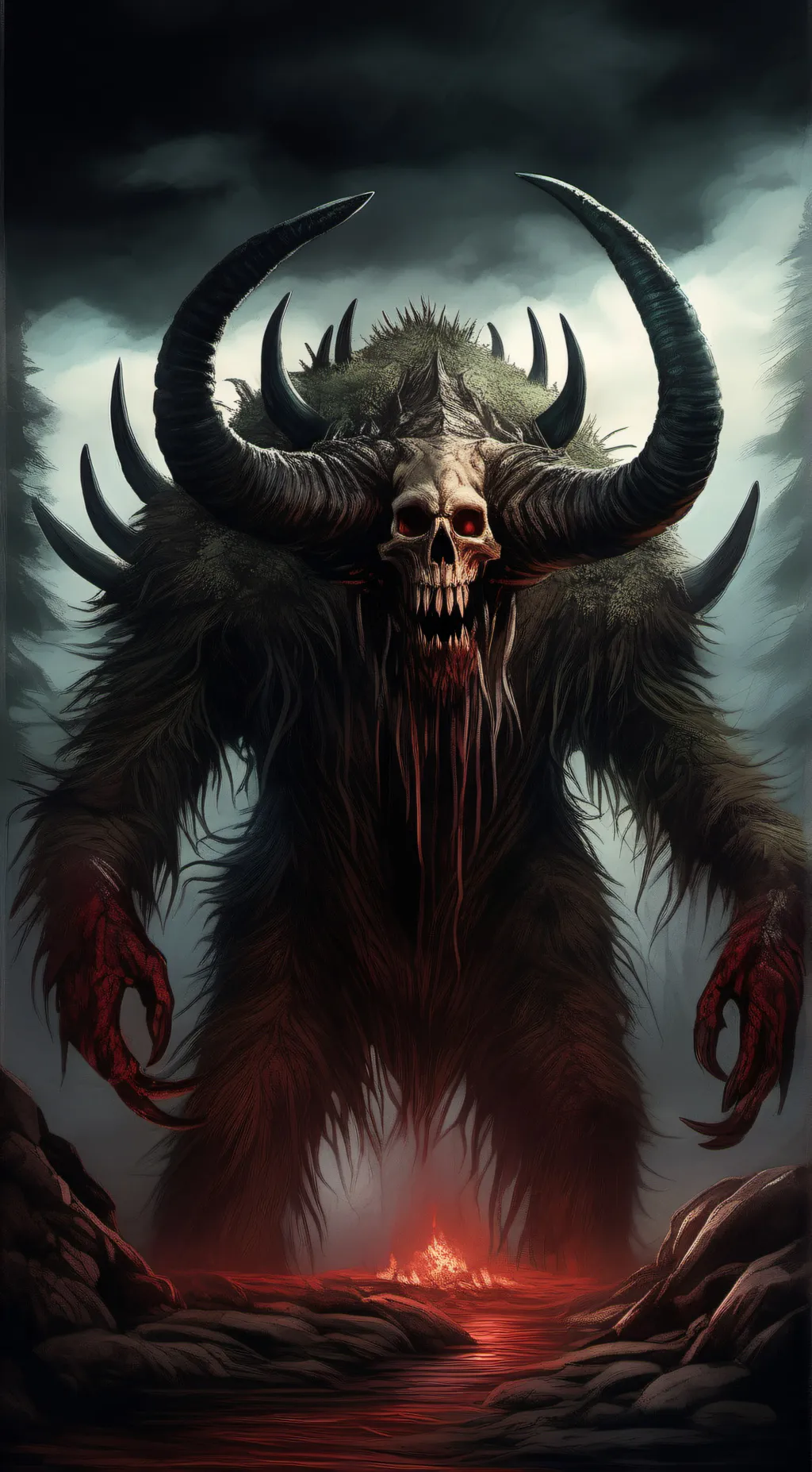 ai character: La Mimica background