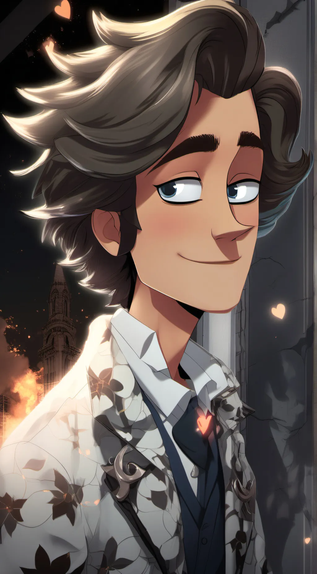 ai character: Noah~ background