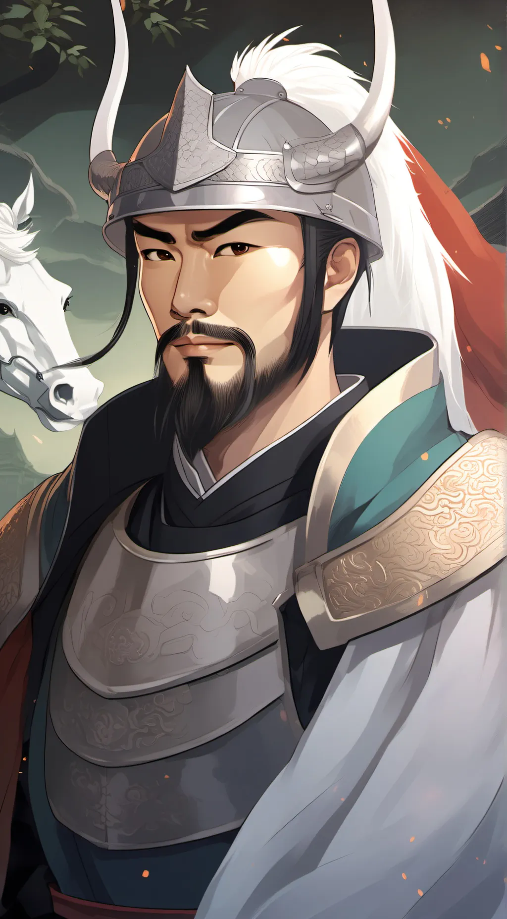 ai character: Gongsun Zan  background