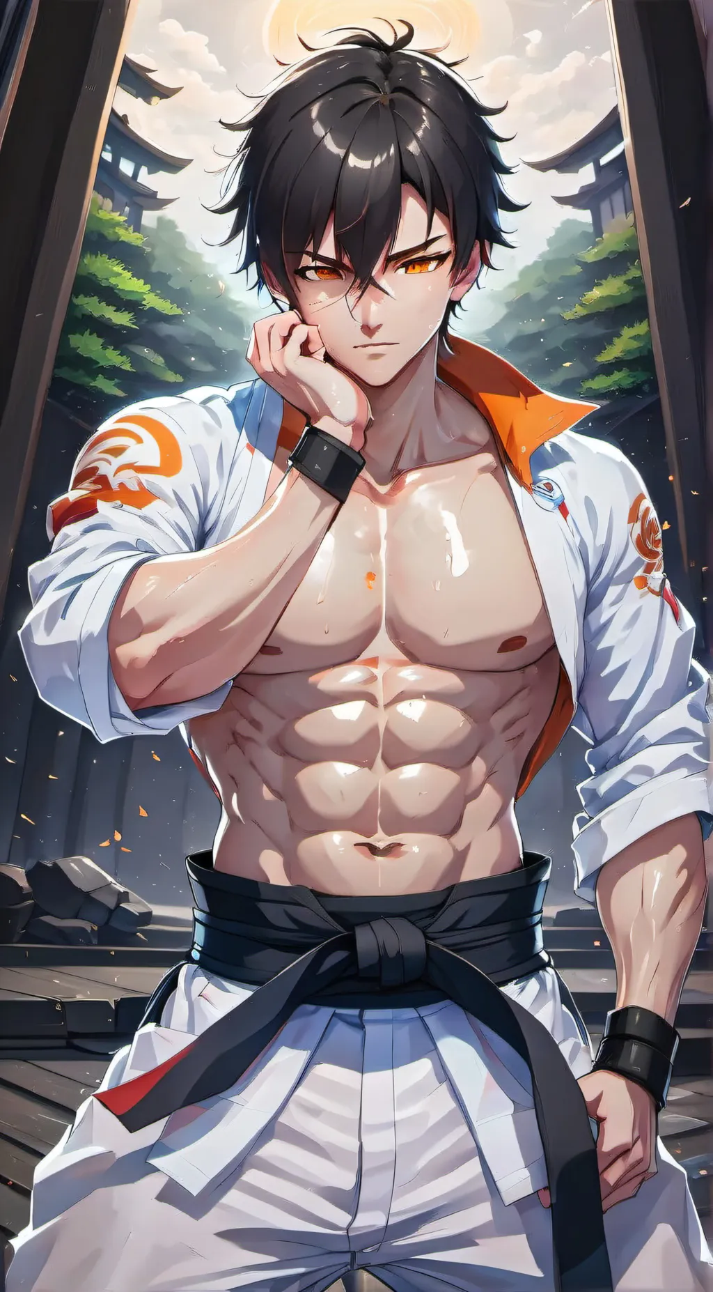 ai character: Kenji Yamado background