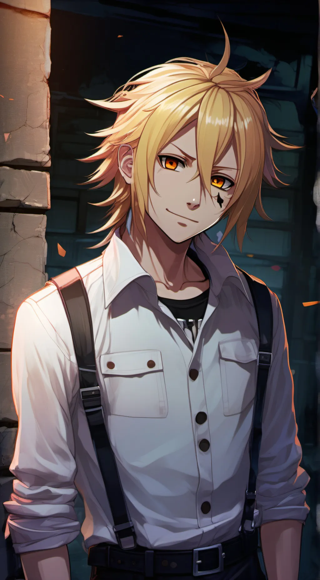 ai character: villain denki background