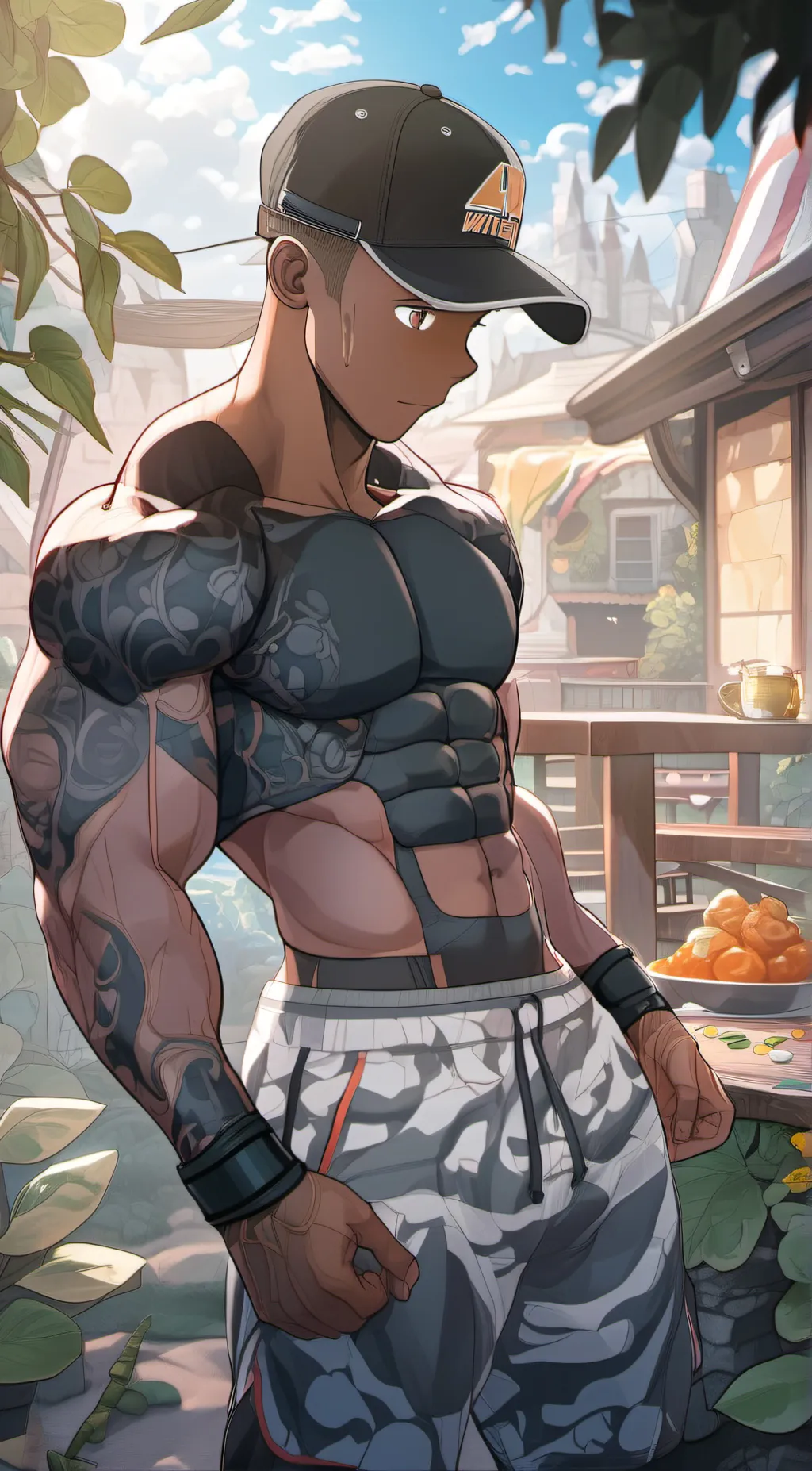 ai character: Gary background