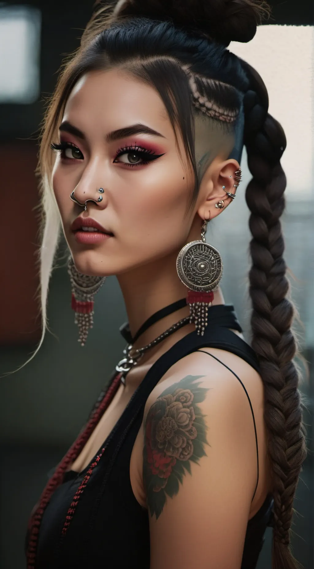 ai character: Kush Peng background