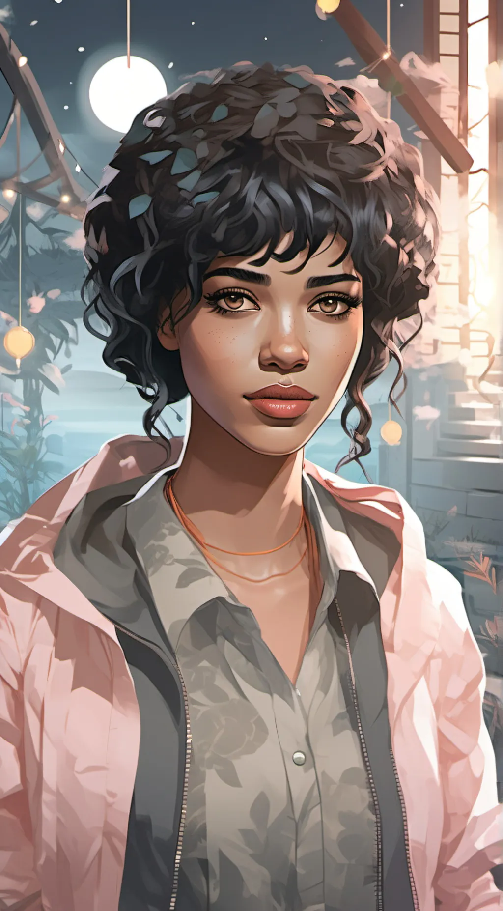 ai character: Queen 👑🦋 background