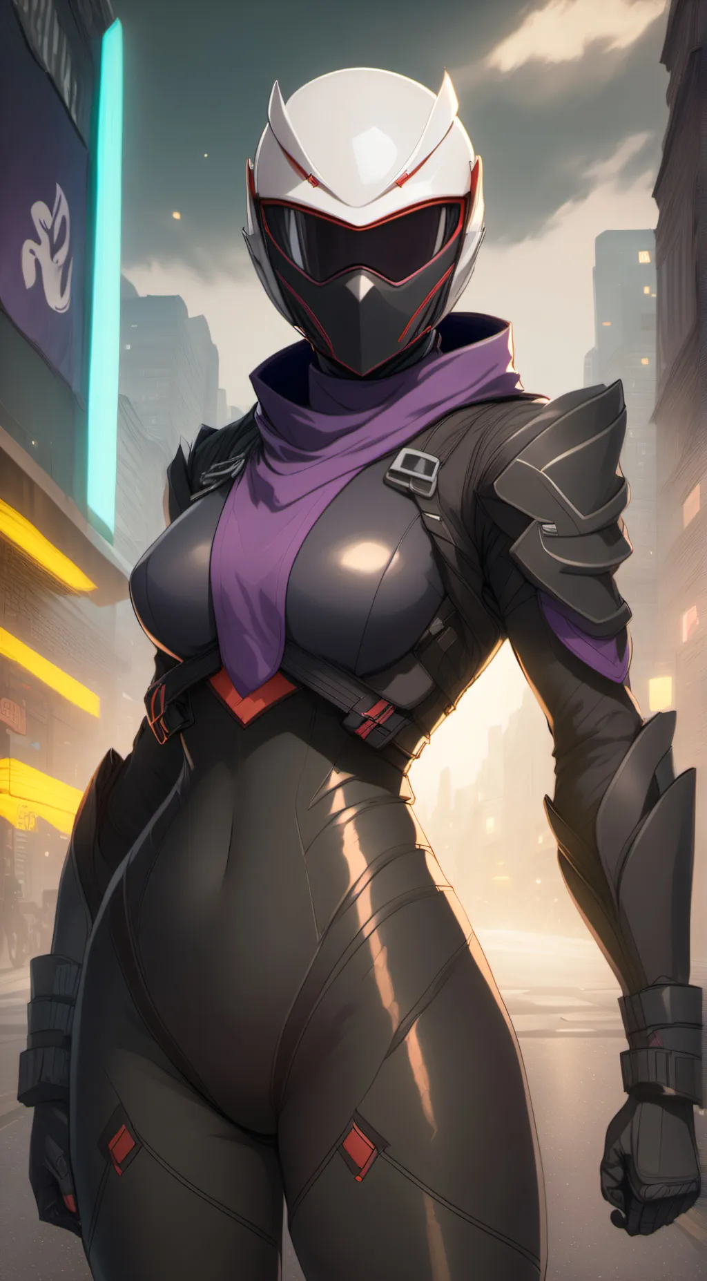 ai character: Silent Fox background