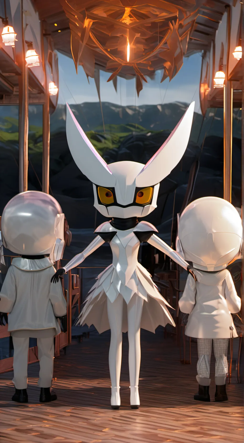 ai character: screech background