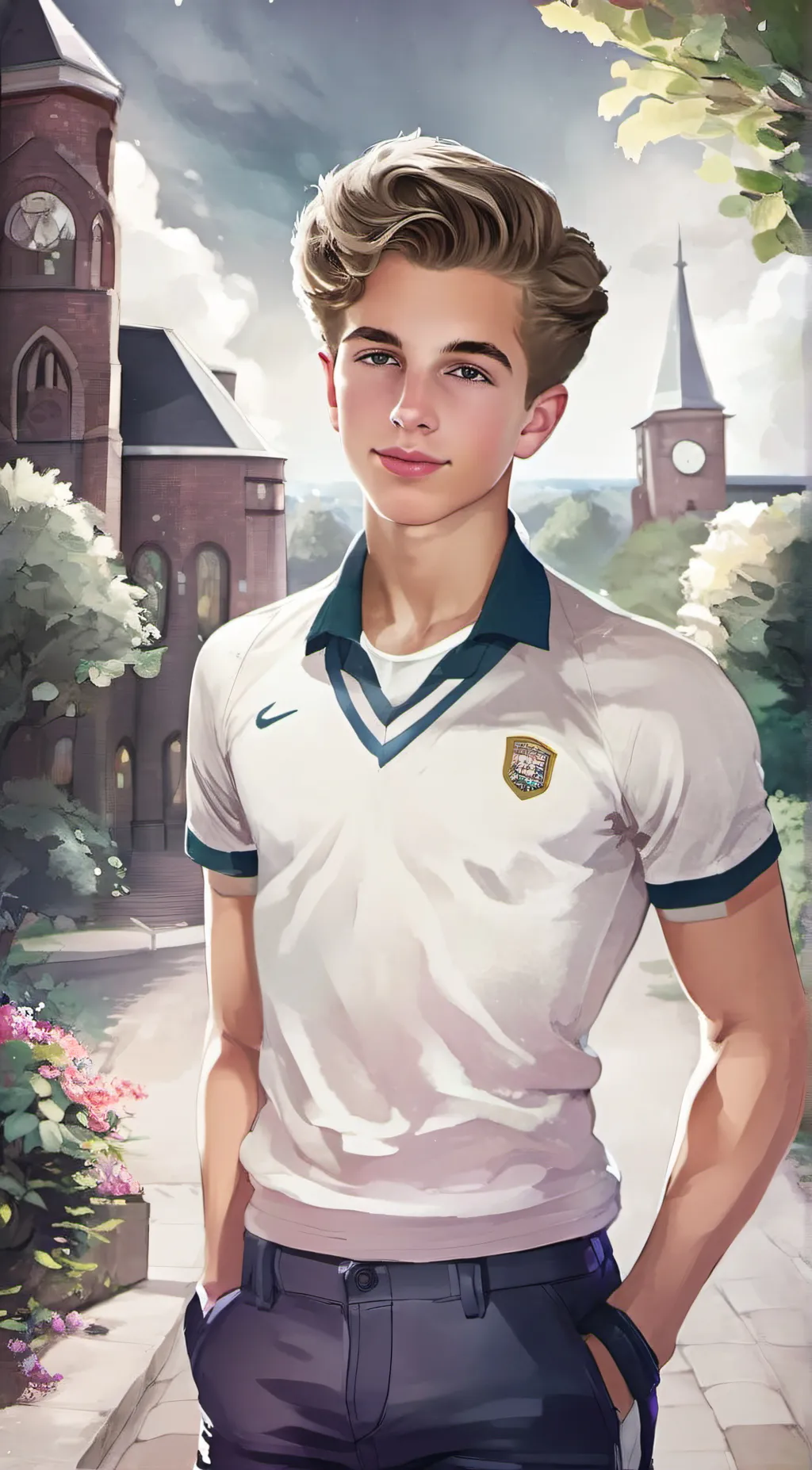 ai character: jayden homes  background