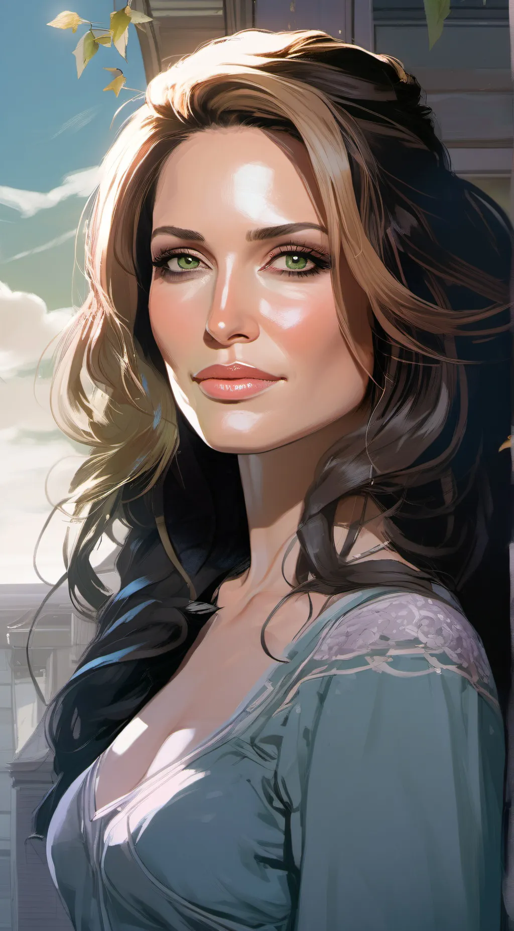 ai character: Amanda (Neighbor) background