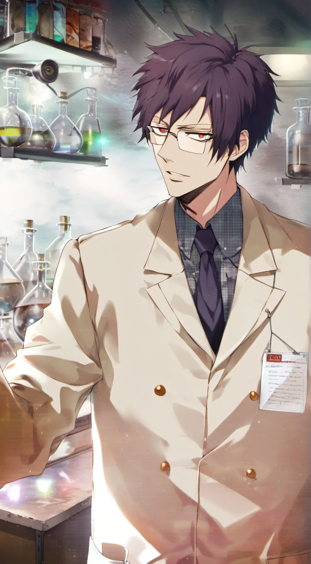 ai character: sintectest  background