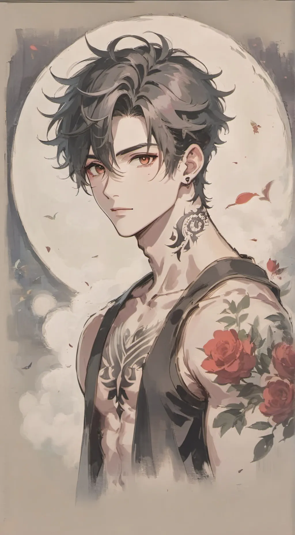 ai character: Gabriella  background