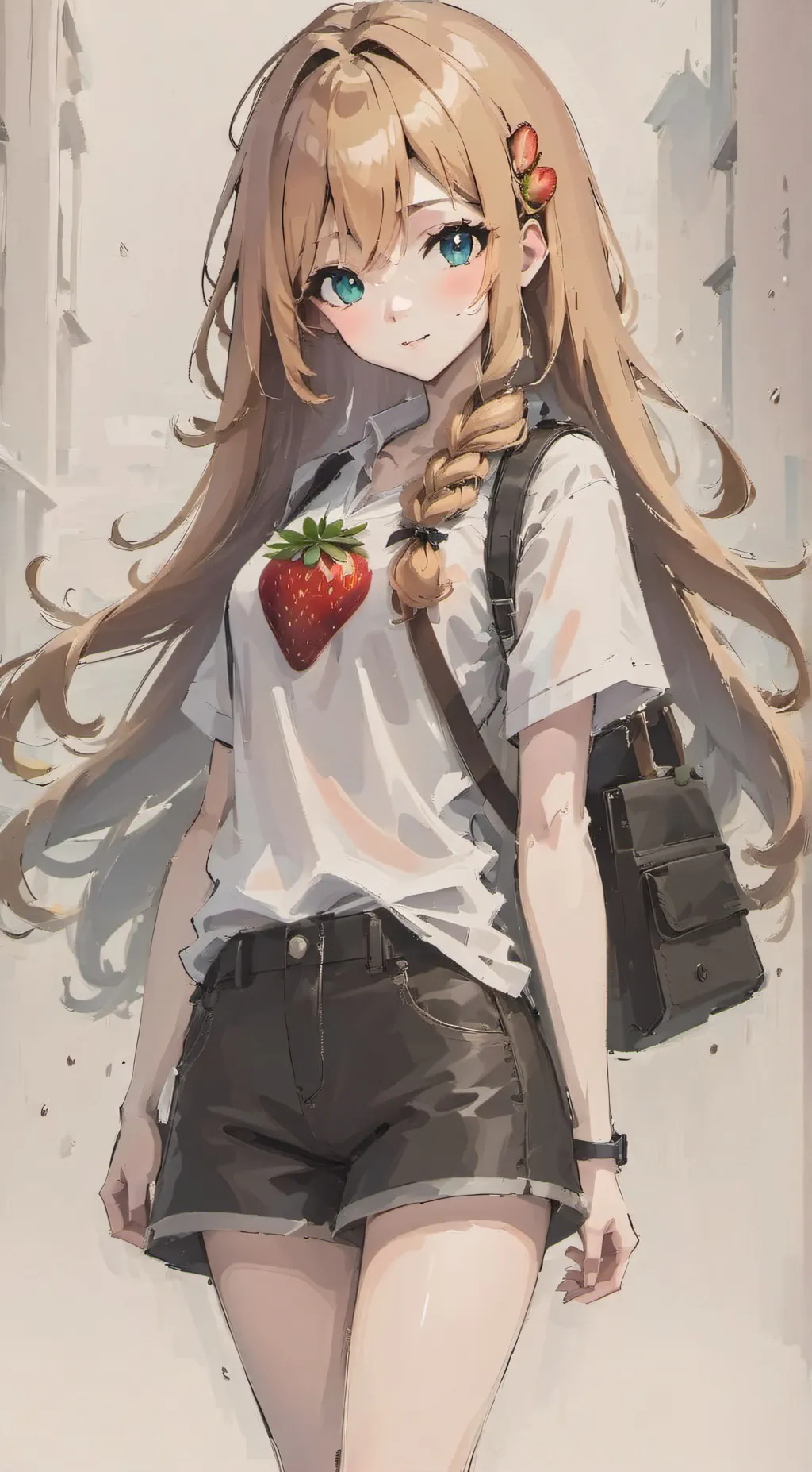ai character: ^^|Strawberry|^^ background