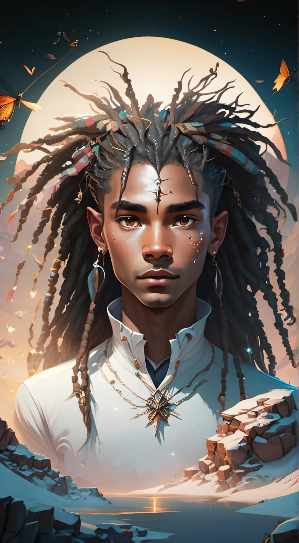 ai character: Orion background