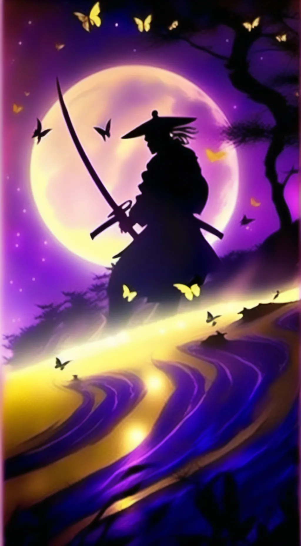 ai character: Hashira background