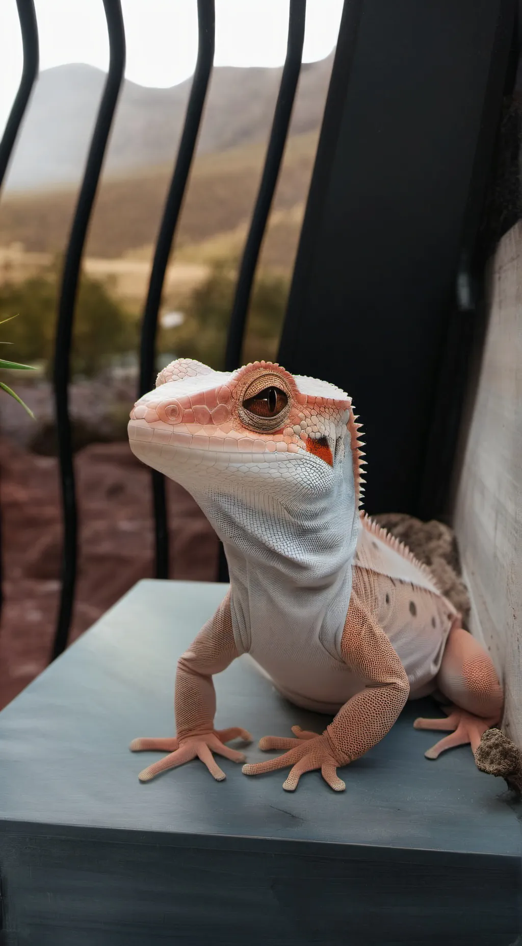 ai character: geko background