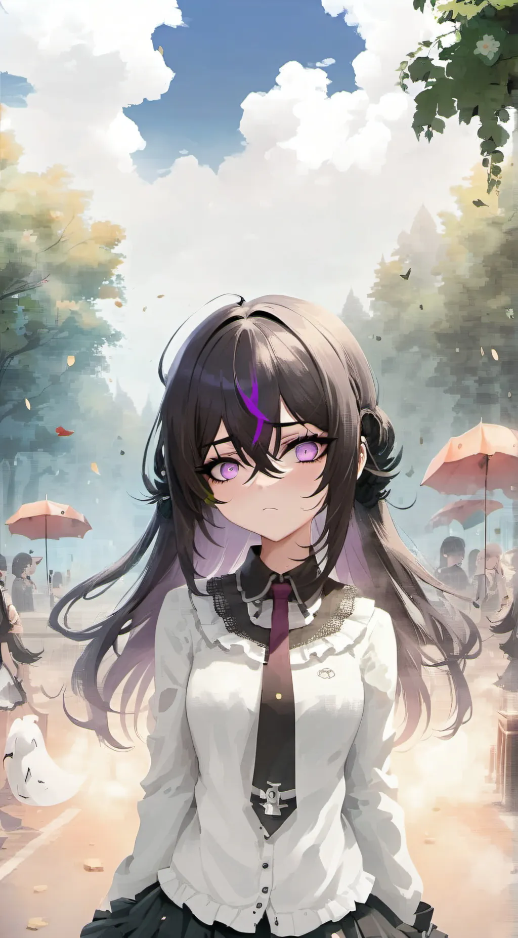 ai character: 🍇Grape🍇 background