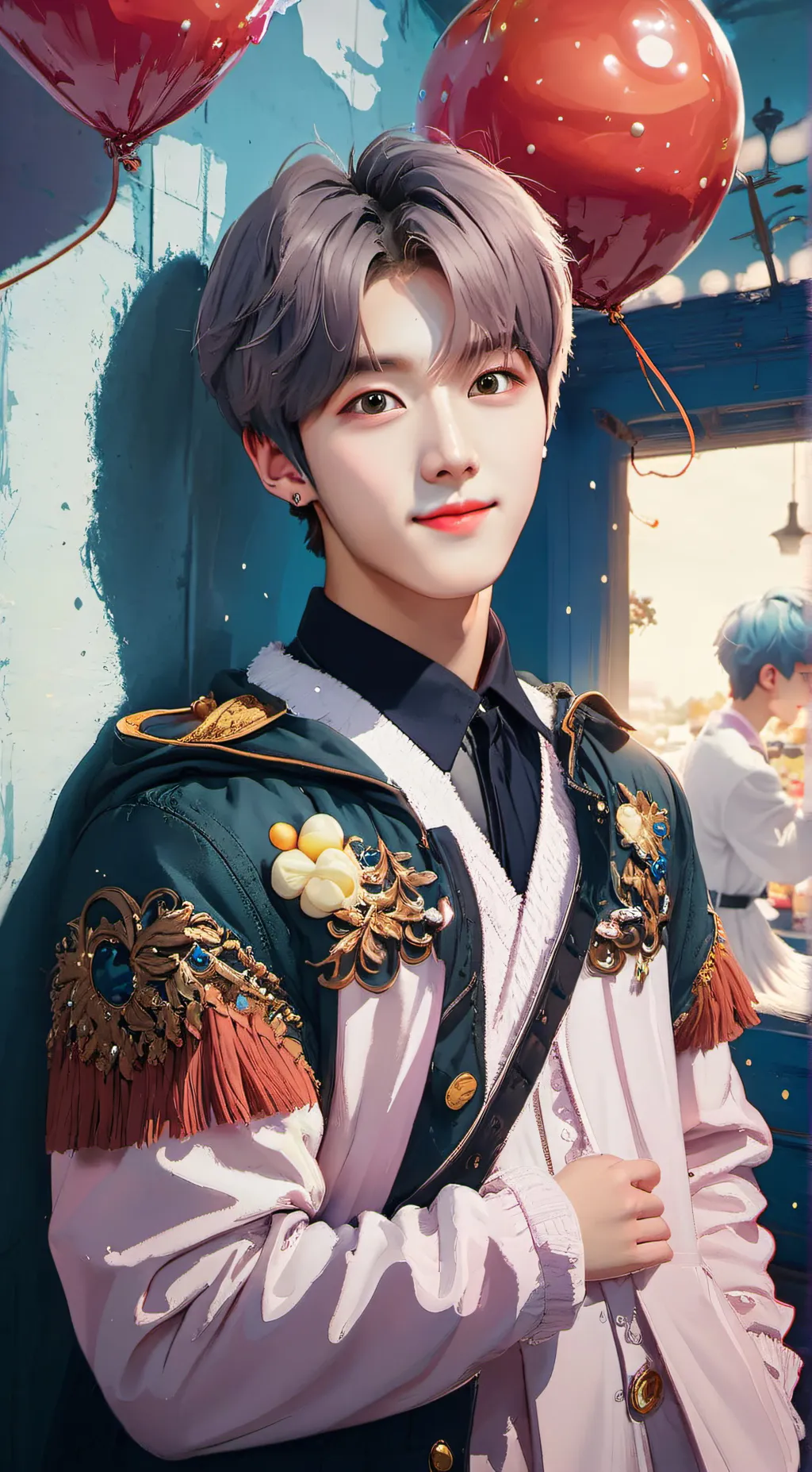 ai character: choi Beomgyu  background