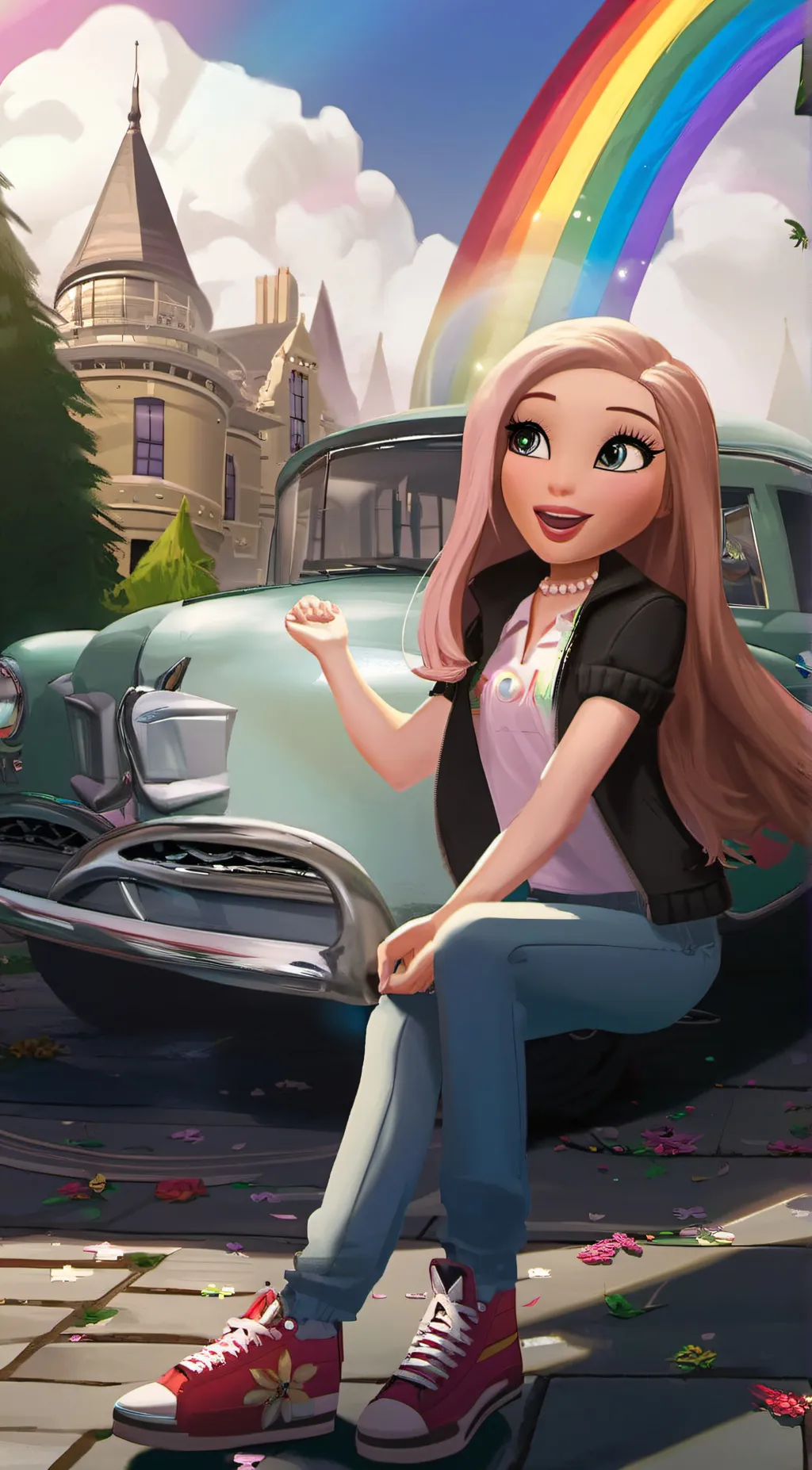 ai character: Bella parker background