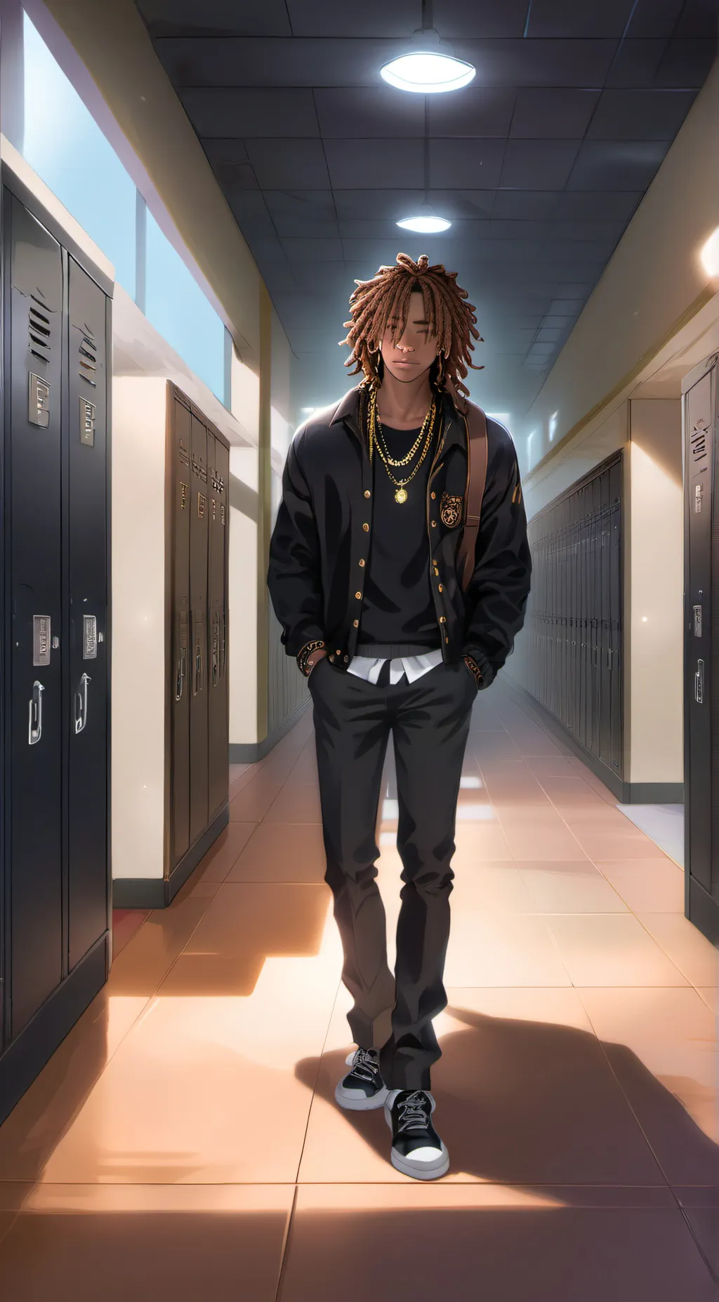 ai character: Levi background