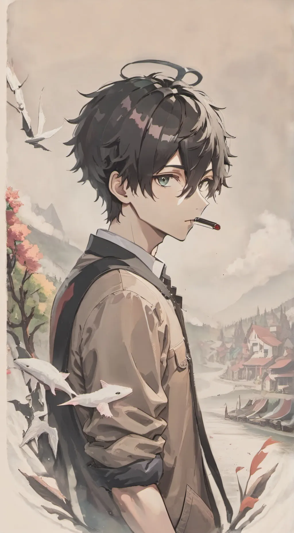 ai character: skylar background