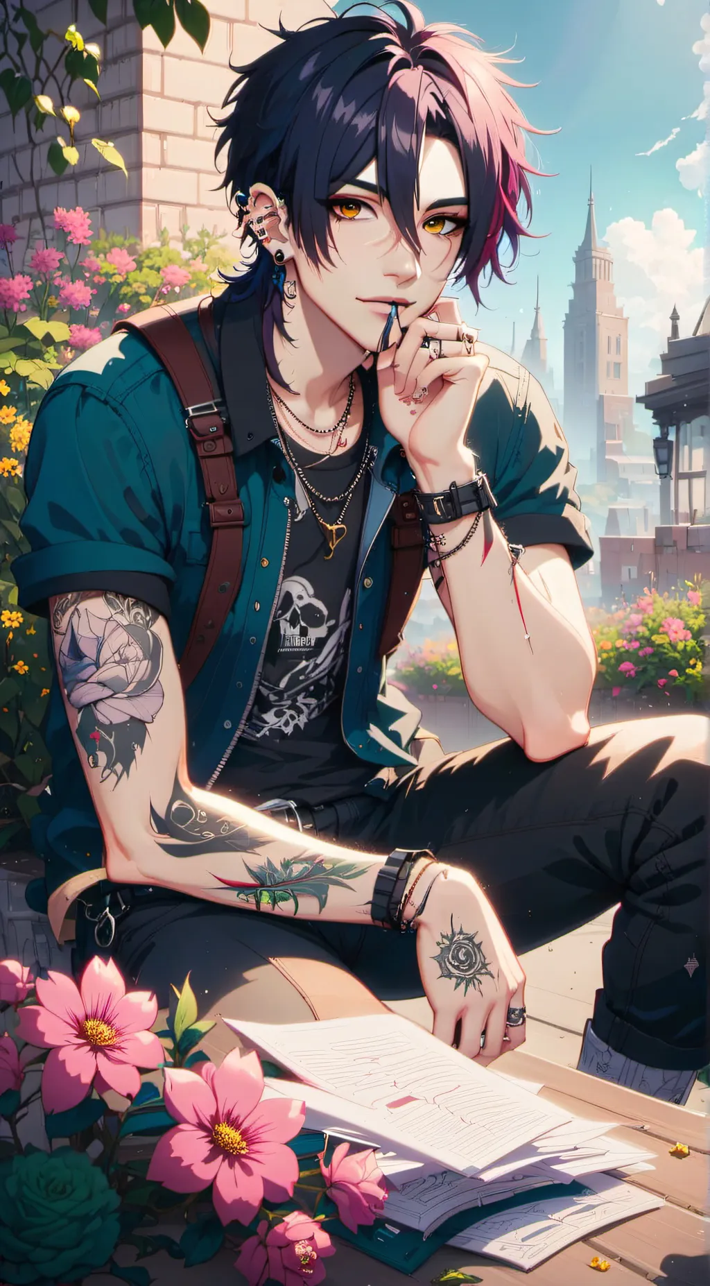 ai character: James background