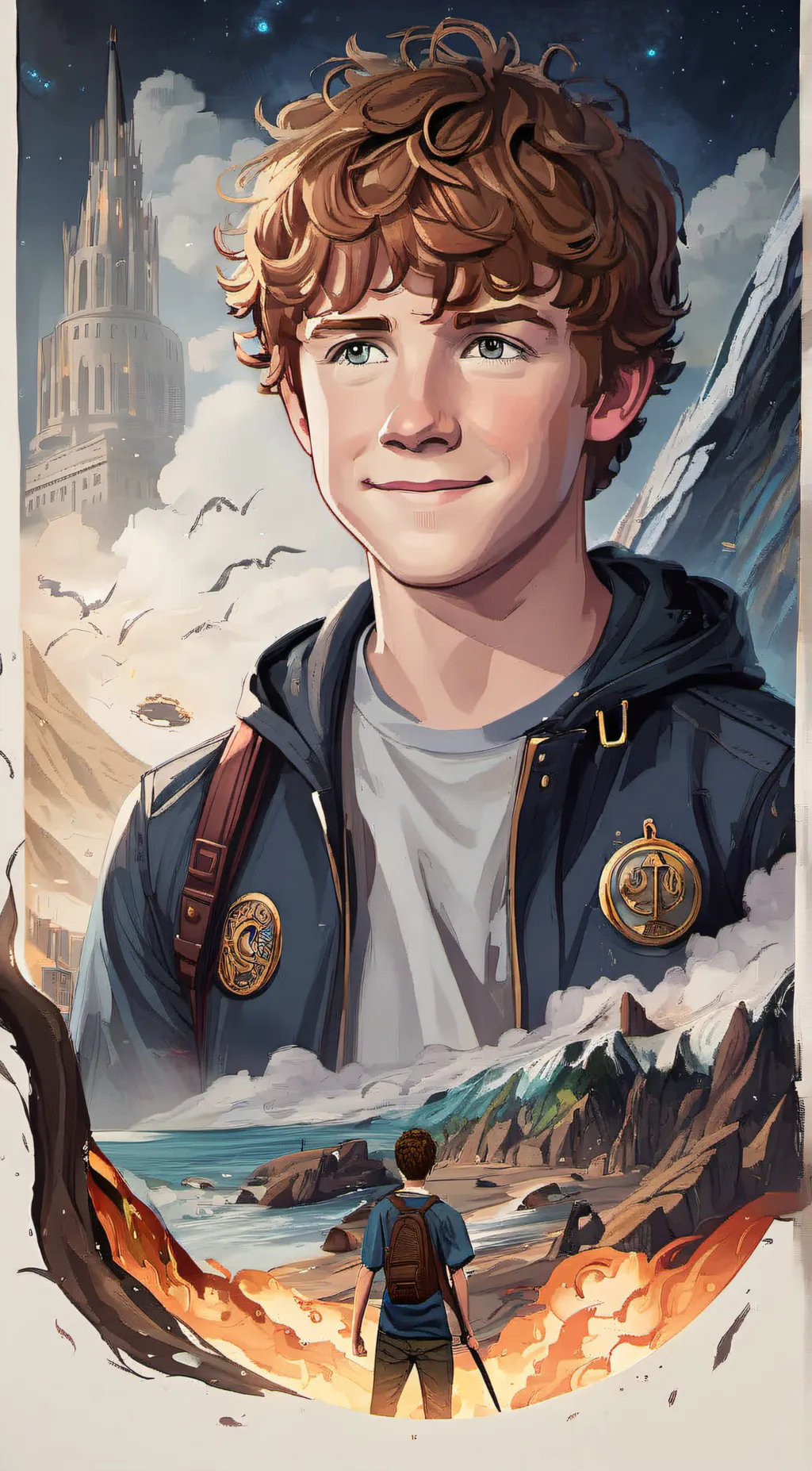 ai character: Walker Scobell background