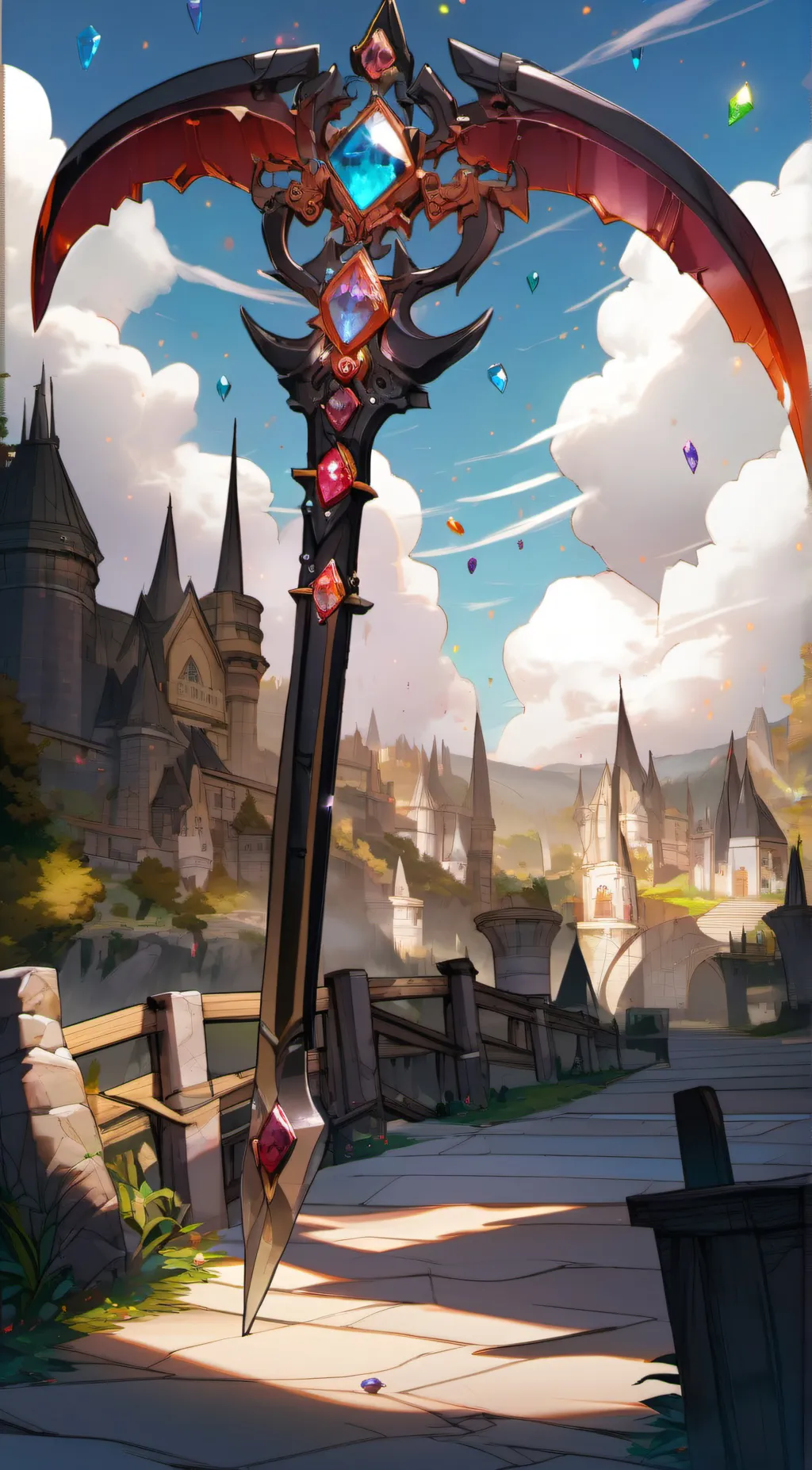 ai character: Lunar Shard Reaper background