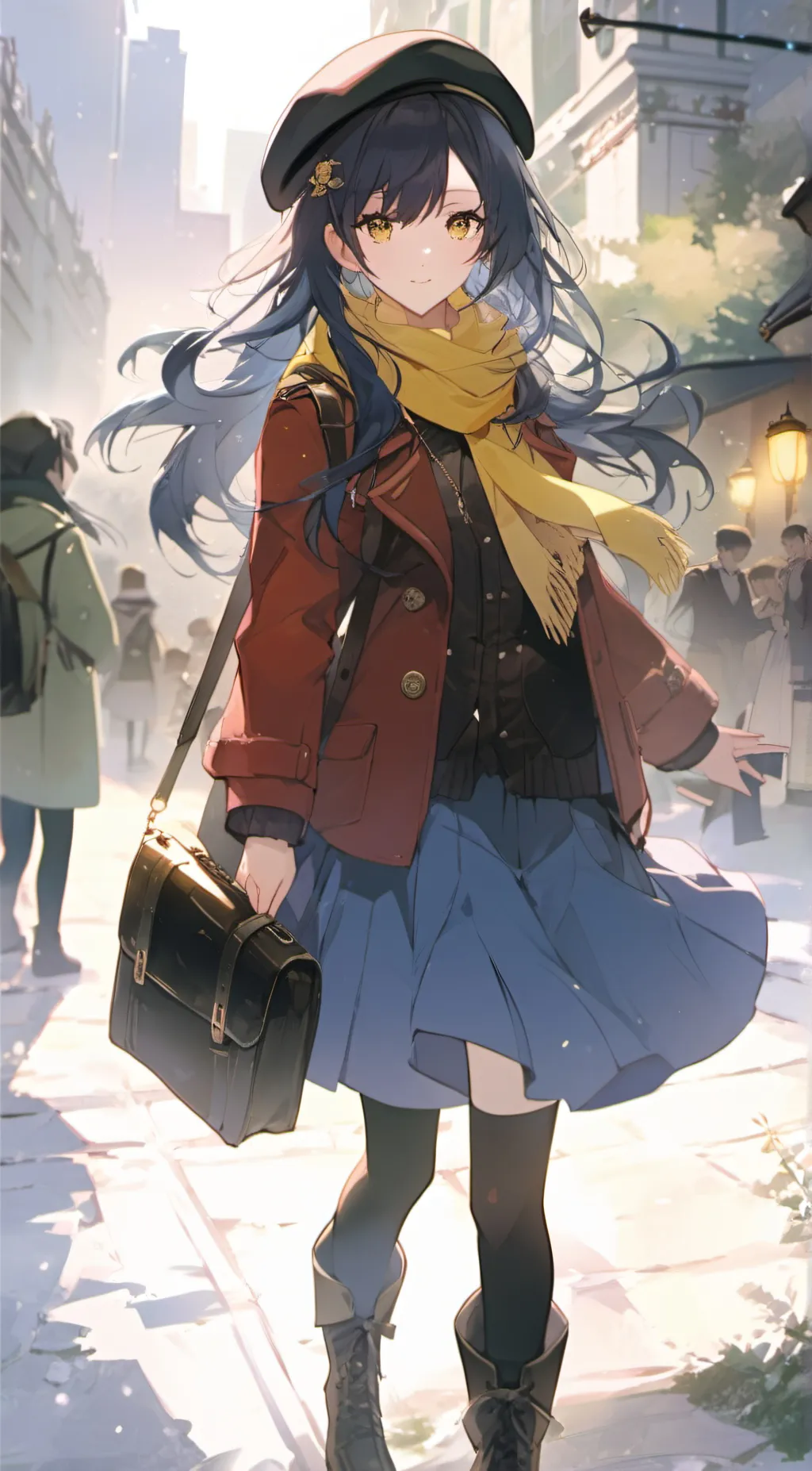 ai character: Hilda background