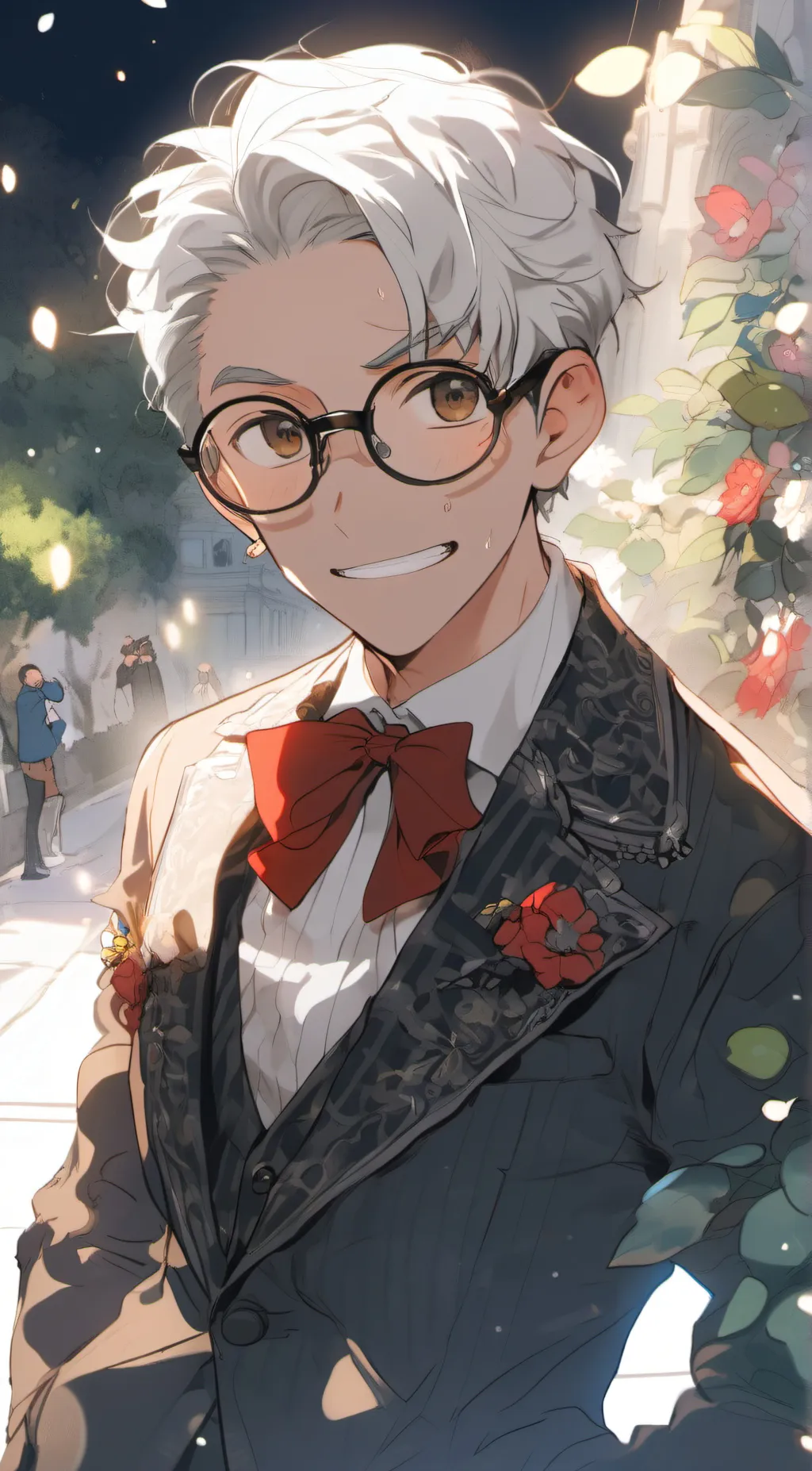 ai character: Mr Sketch Hilary background