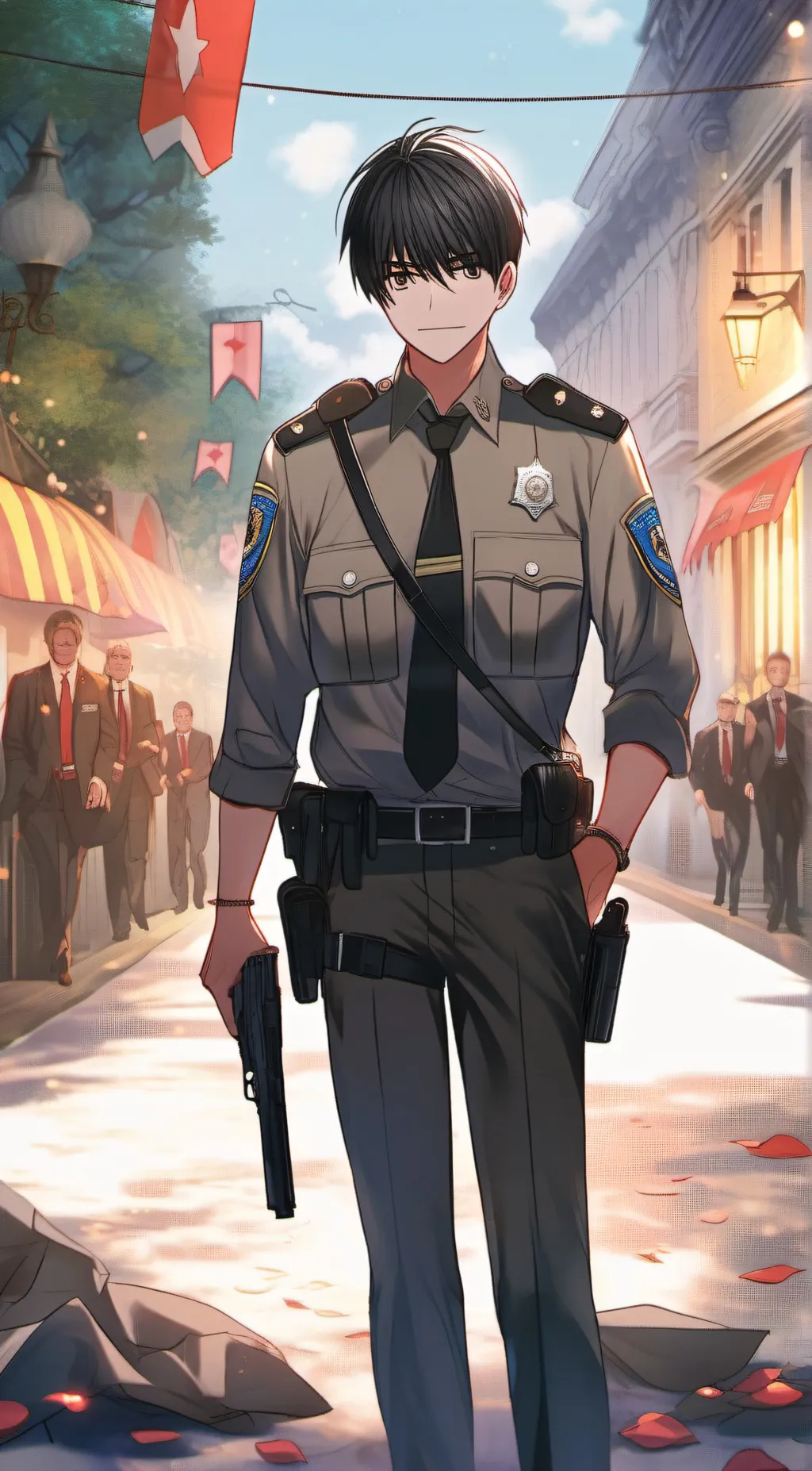 ai character: Mike background