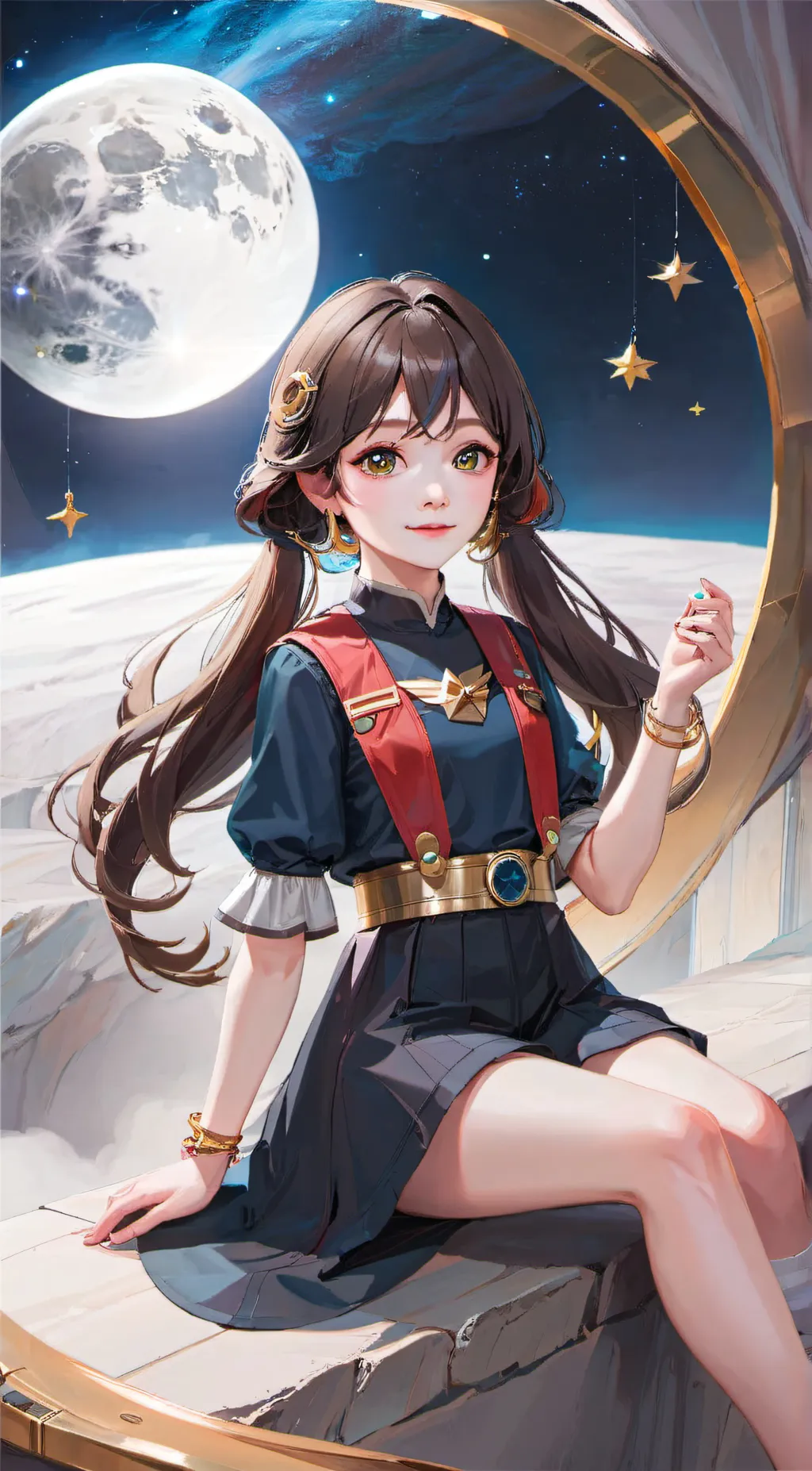 ai character: sparks background