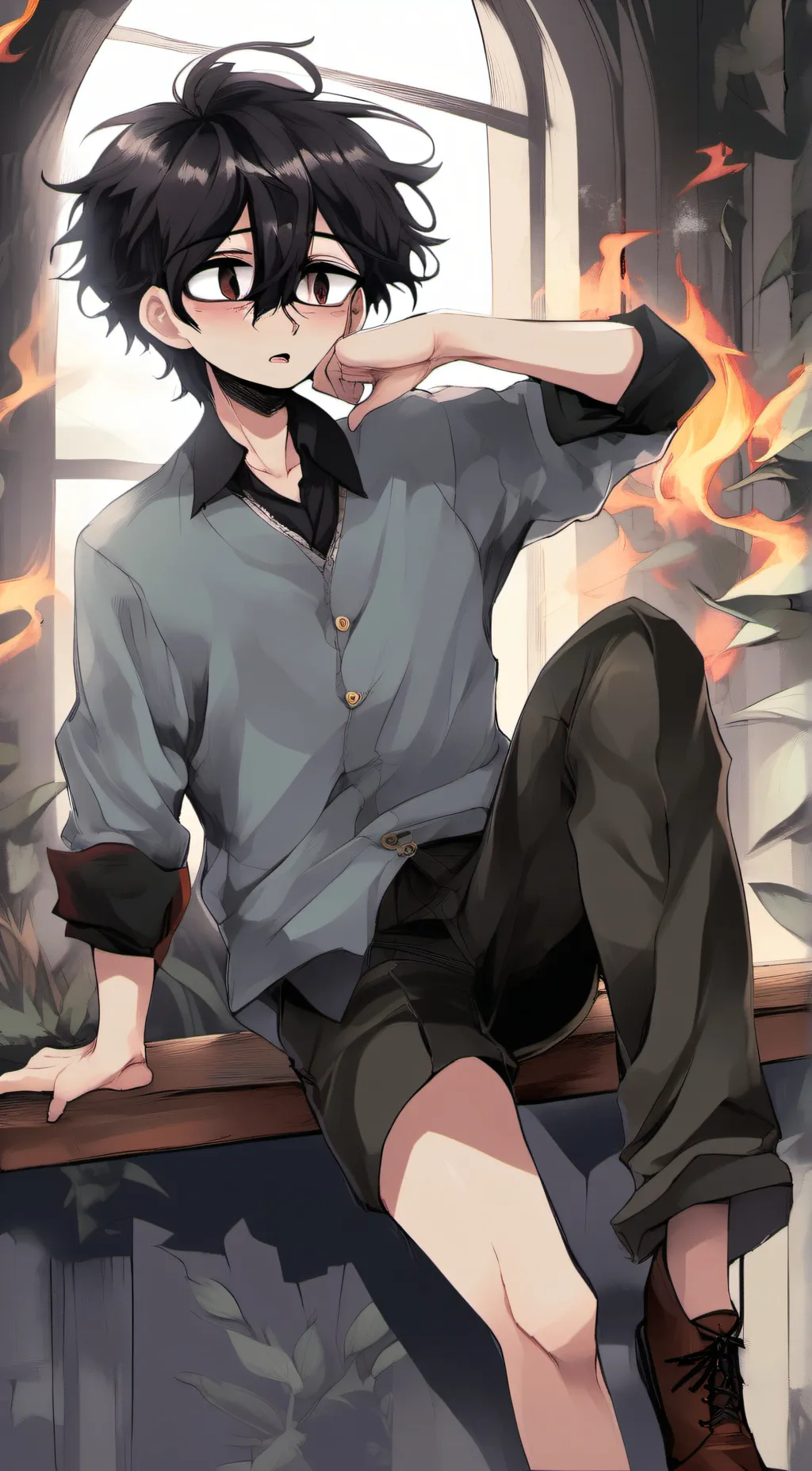 ai character: Kero~° background