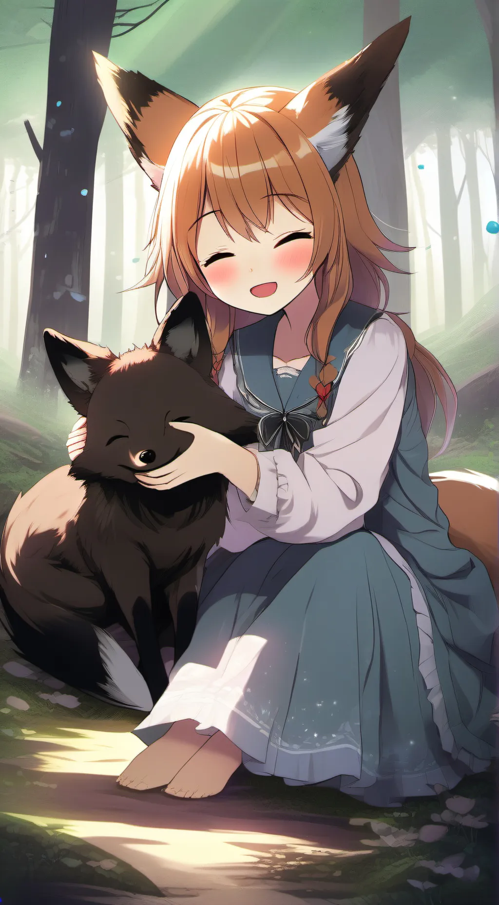 ai character: keely background