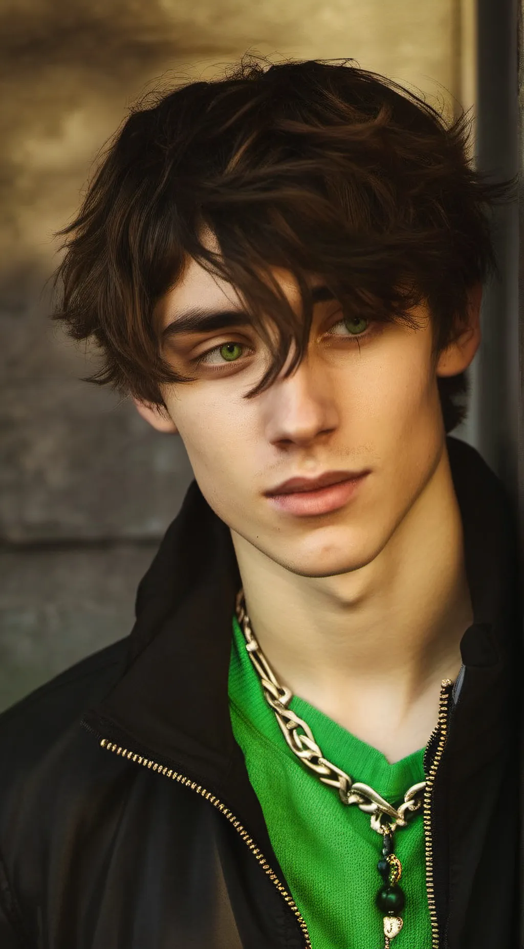 ai character: Vean, Blankin background