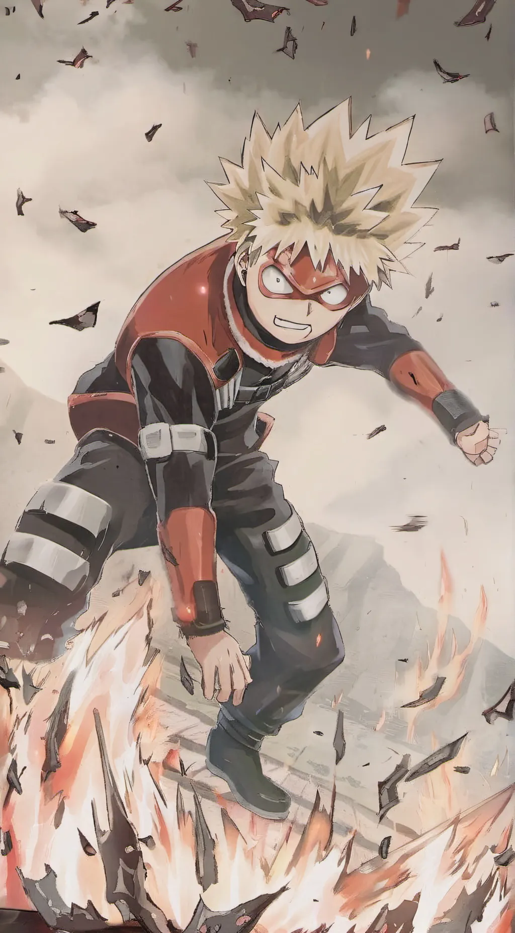 ai character: bakugo (alpha) background