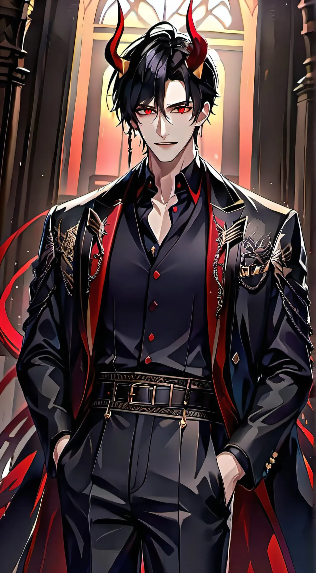 ai character: 😈Abbadon😈 background