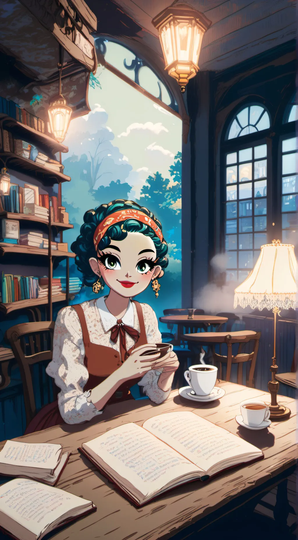 ai character: Emily background