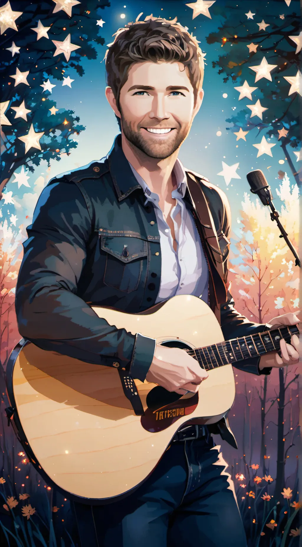 ai character: Josh Turner background