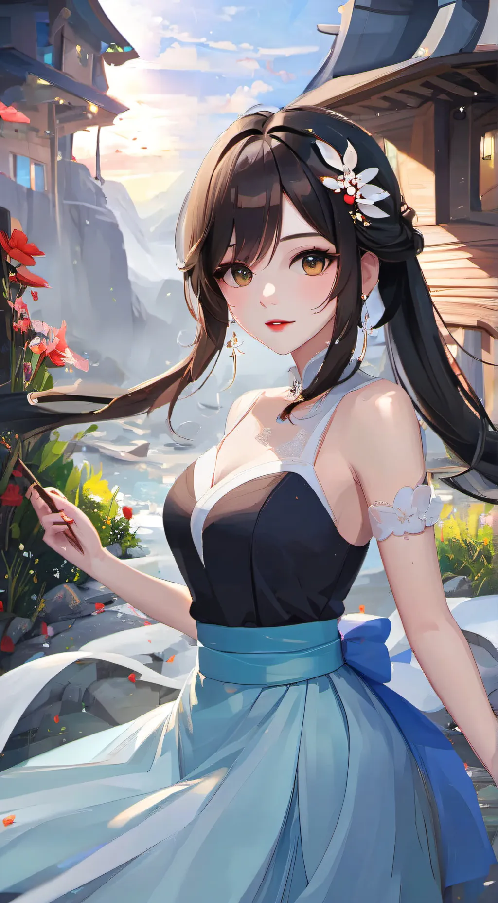 ai character: Jade background