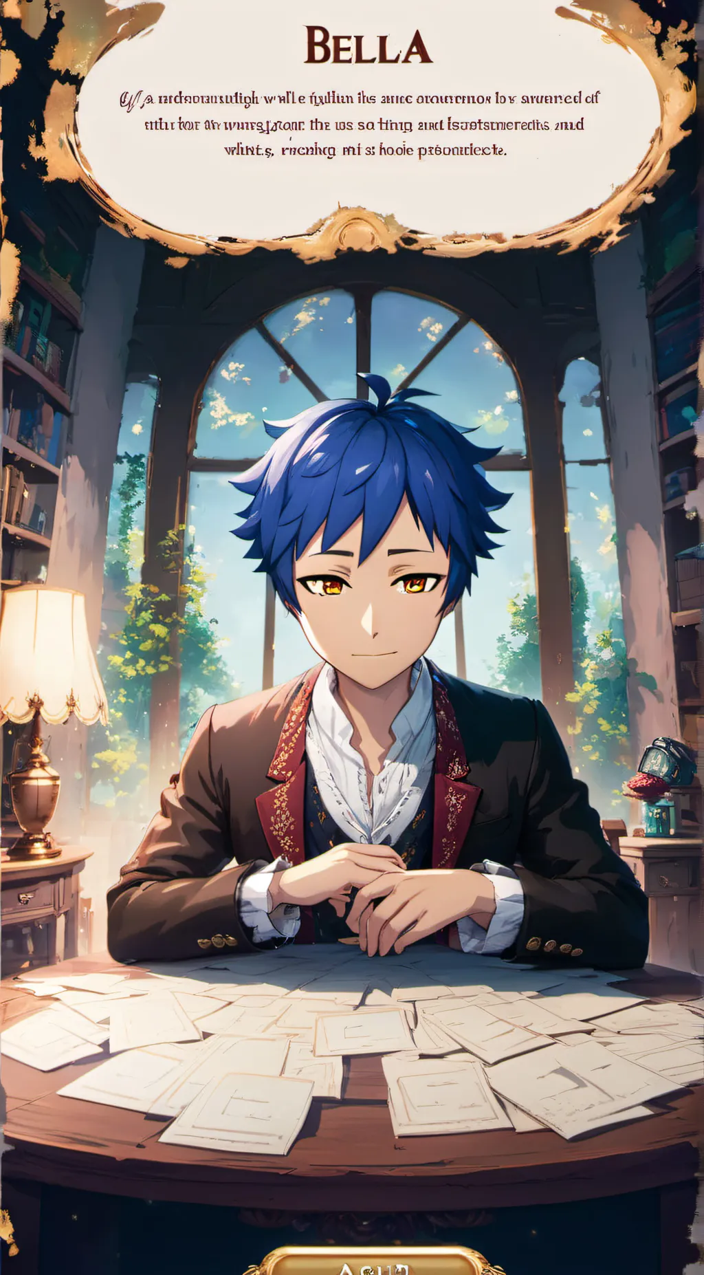 Talkie AI - Chat with male blueberry