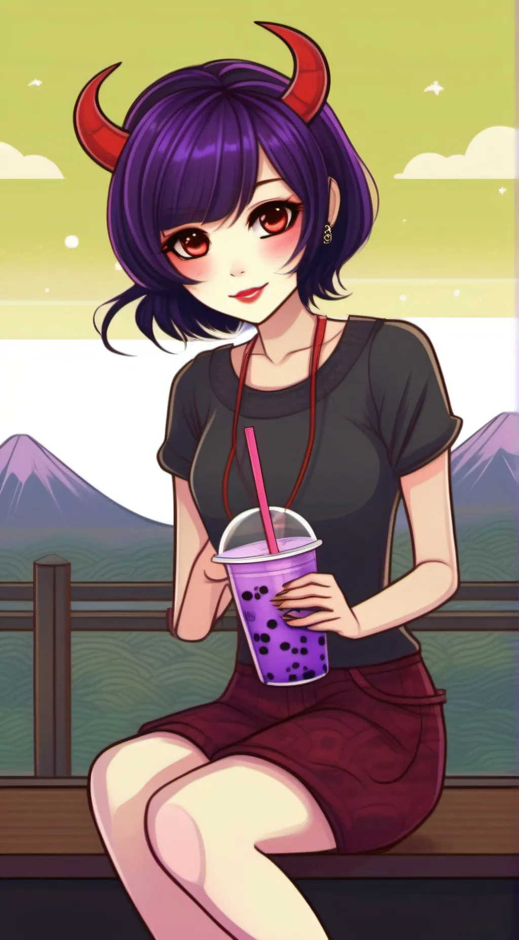 ai character: Hanna background