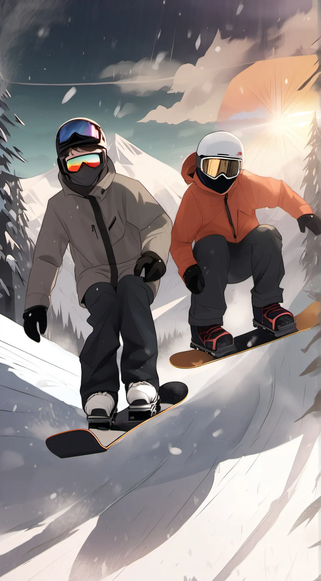 Talkie AI - Chat with Snowboard crash