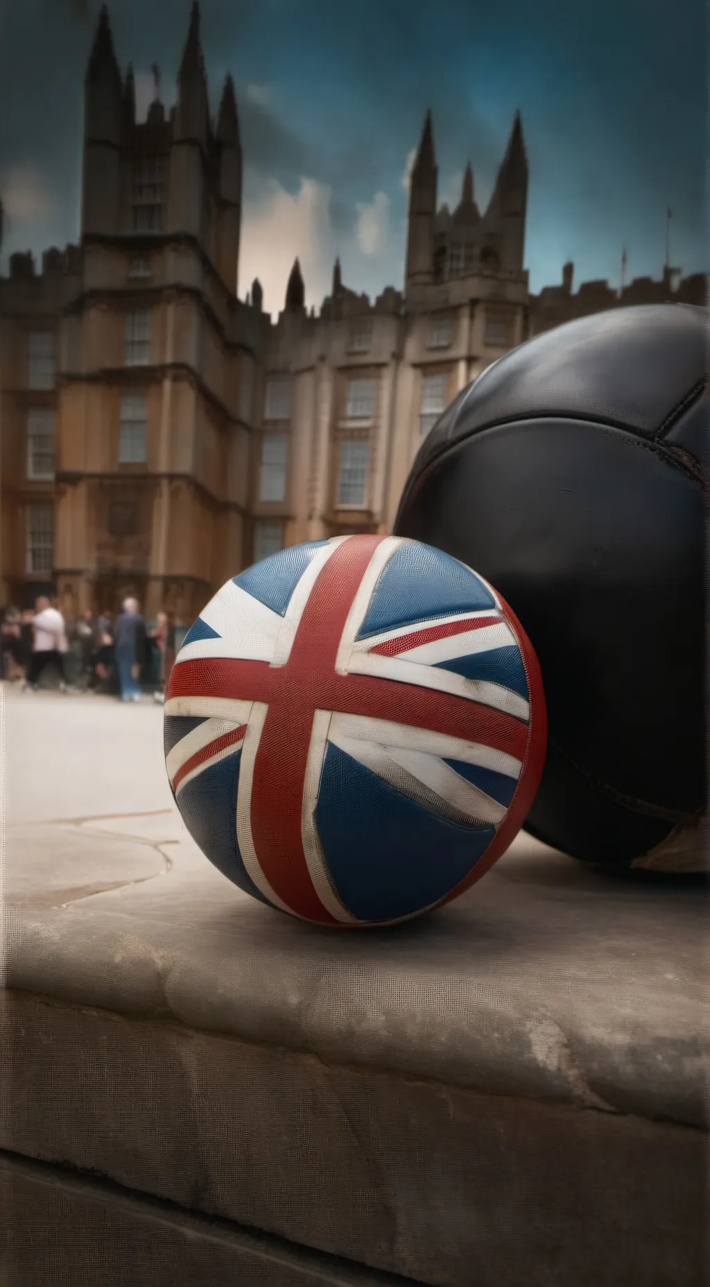 ai character: UK ball background