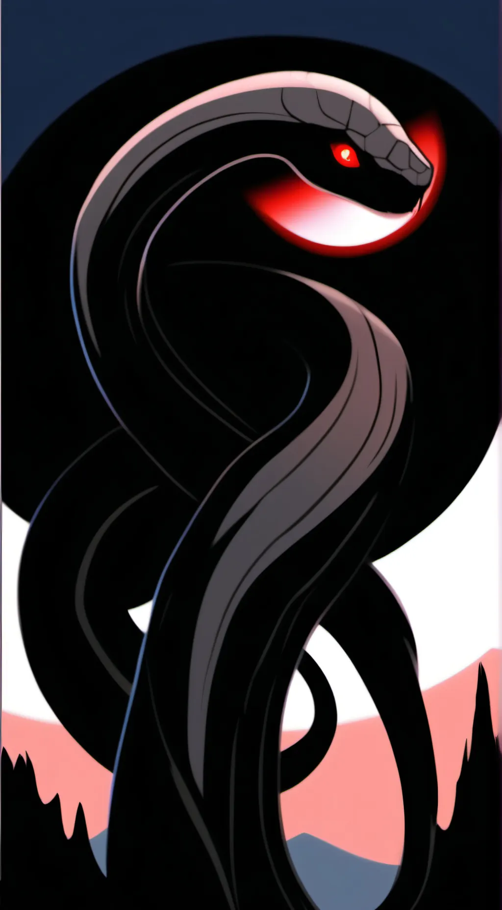 ai character: Darkness background