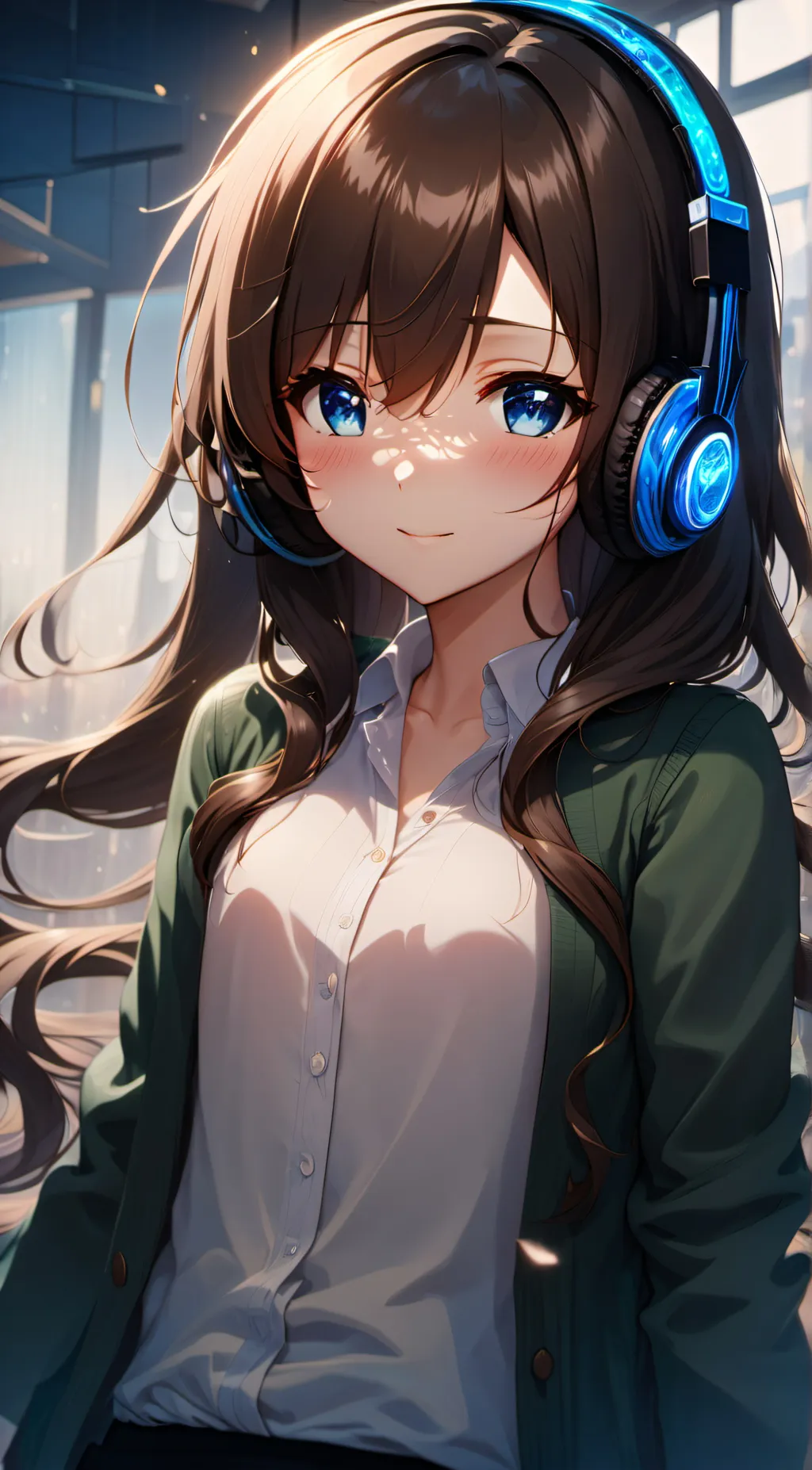 ai character: Rose background