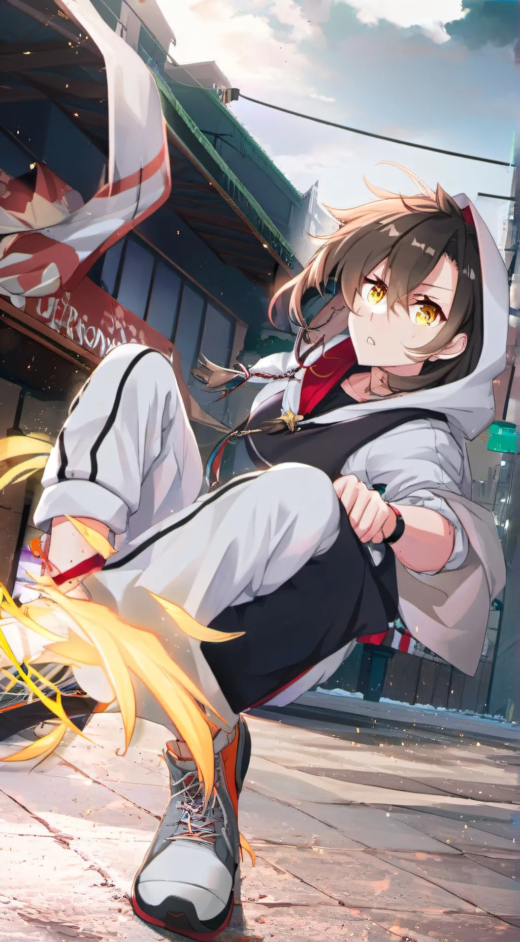 ai character: new student p3 background